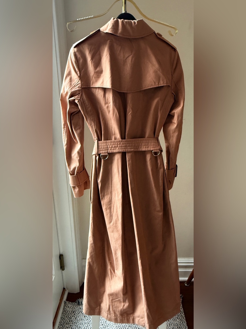 Burberry Blush Trench Coat with Belt - Picture 2 of 6